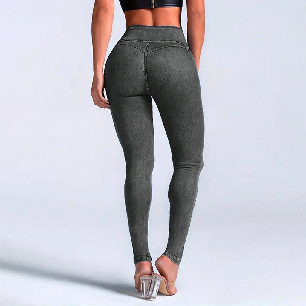 Jean moulant tendance décontracté pour femme