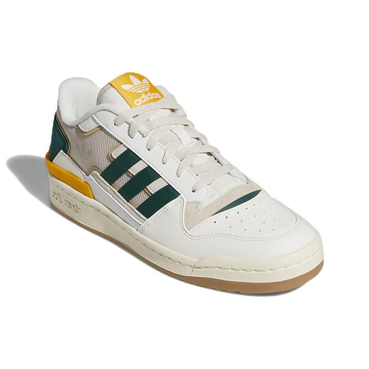 Adidas Originals Forum Exhibit Low Lässige Leichte Strapazierfähige Low-Top-Sneaker Herren-Sneaker Weiß Grün GW4360