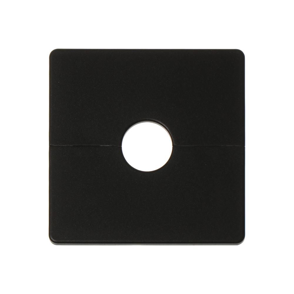 Tampa de furo para fio de parede tipo 86 em ABS, plugue para tubo de poeira de ar condicionado, painel decorativo com furo reservado para furadeira, tampa de furo para mesa de escritório, ferragens