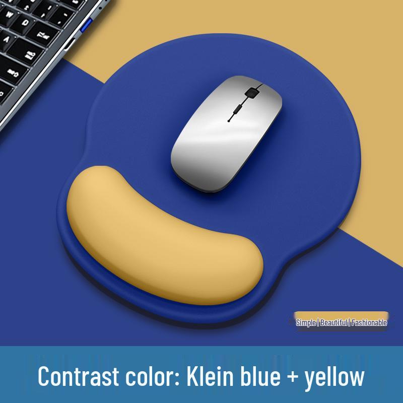 Gradient Silicone Wrist Rest Mouse Pad: Non-Slip, Ergonomic Support for Men & Women, Office Desktop Use