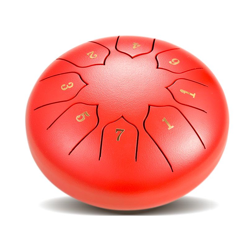 Éterický ocelový jazykový buben - 6/8/10/12/13/14 palcový Handpan perkusní nástroj.