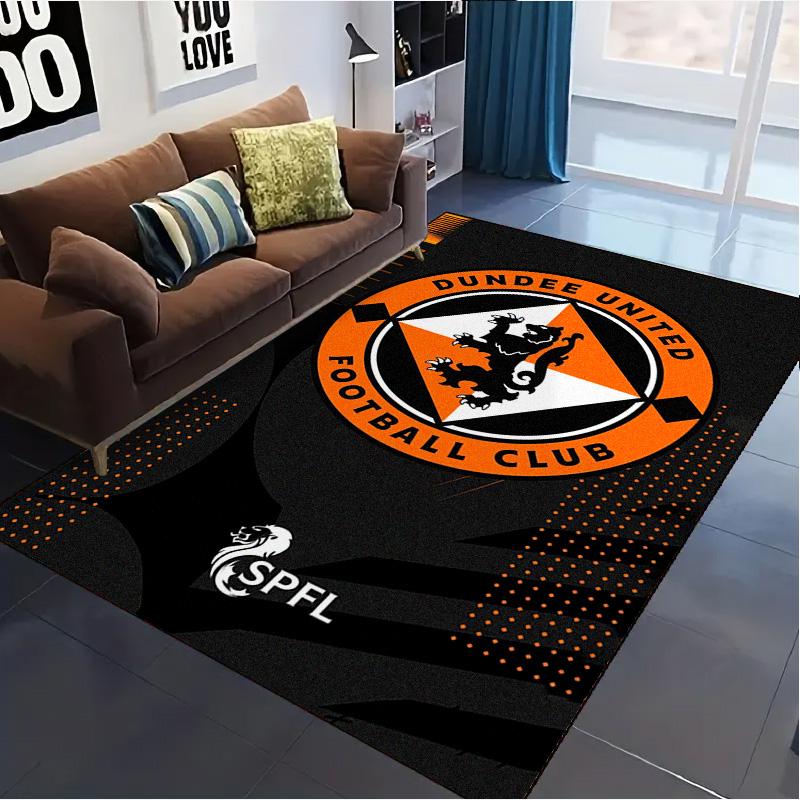 Dundee United FC Carpet Rug for Living Room Bedroom Home Sofa Decoration,Kids play Non-slip Floor Mat
