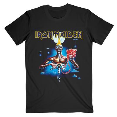Iron Maiden Shirt Sedmý syn sedmého syna Tričko černé Unisex tričko