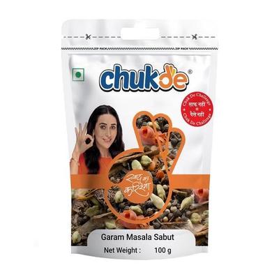 Chukde Garam Masala, Mélange d'épices entières de 13 épices, 100g