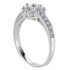 Korean fashion versatile diamond romantic snowflake ring