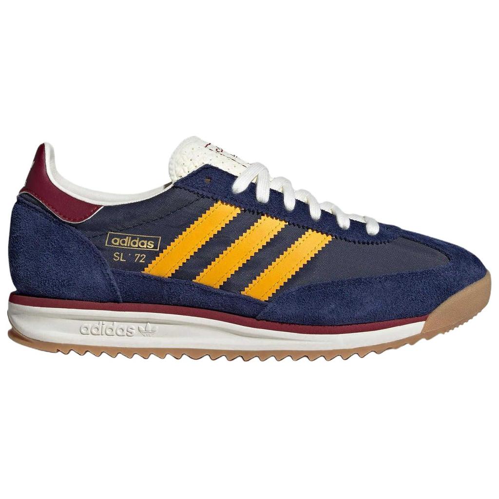 Adidas Originals SL 72 Slip Resistant Abrasion Resistant Low top Casual Shoes Unisex Dark Blue JQ8152