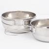 CLS Outdoor Folding Cup Set 304 Stainless Steel Hiking Camping 650ml Large 4-piece Cup Set Folding Bowl Combination Tableware