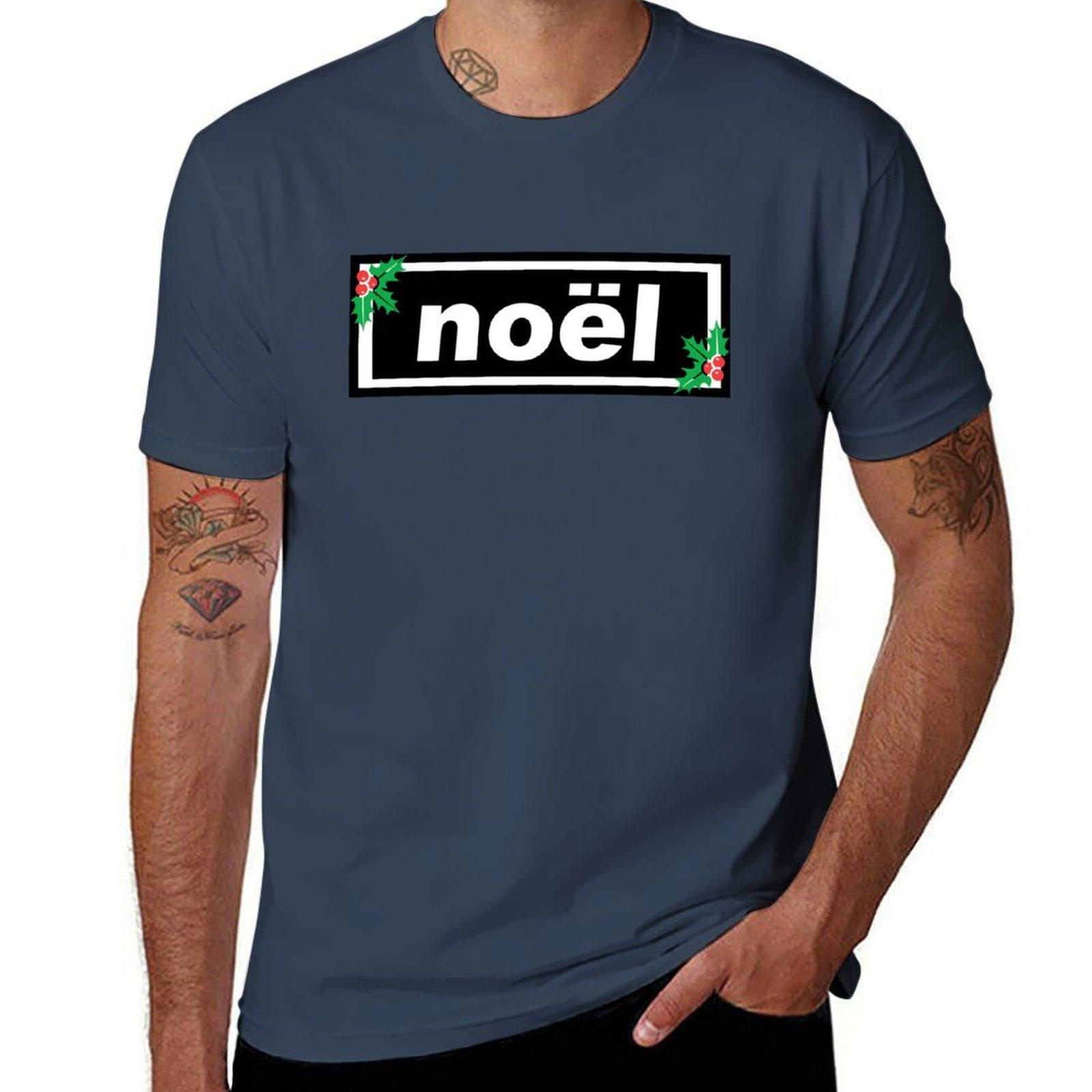 Oasisstyle Noel Xmas with Holly Parody TShirt Unisex t shirt heavy cotton cotton tshirt 100 TShirt S