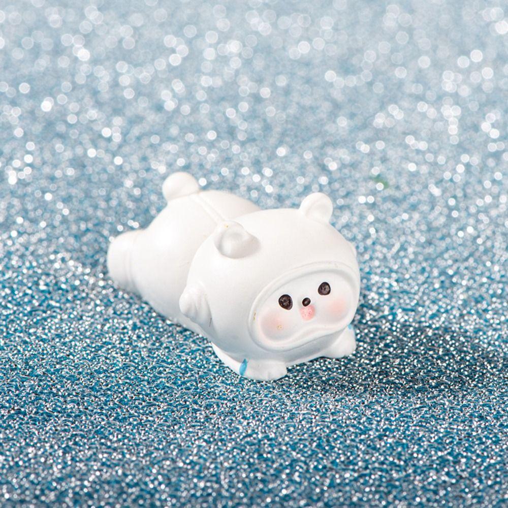 Творческий мультфильм Космический медведь Миниатюрная фигурка Милый астронавт Кукла — фото 12