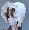 Lolita Hair Lace Cute Doll Mori Girl Hair Gothic Lolita Embroidered Sweet Moe Stylish Ornament, Beret, Hat, Lolita, Accessory, Style, Bonnet, Lolita,