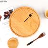 Wood Grain Melamine Plate Hot Pot Restaurant Dry Ice Plate Sashimi Plates Serving Plates Fruit Dish Dessert Bowl Snack Tray