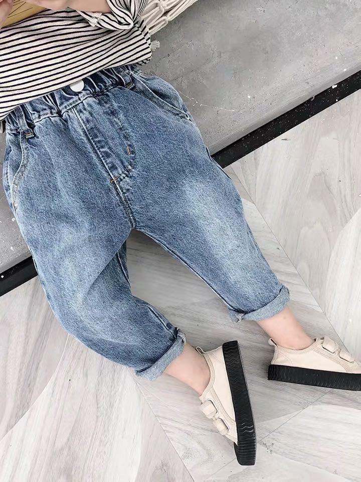 Trendy Boys' Denim Pants for Spring & Autumn