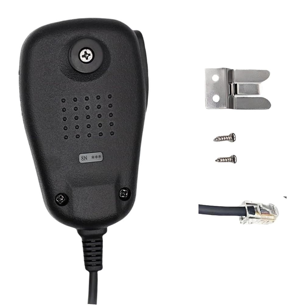 MH48 MH48A6J Microphone 6 Pin for Yaesu Radios FT 8900R FT 7900R FTM100DR with Four Programmable Buttons and IP54 Protection