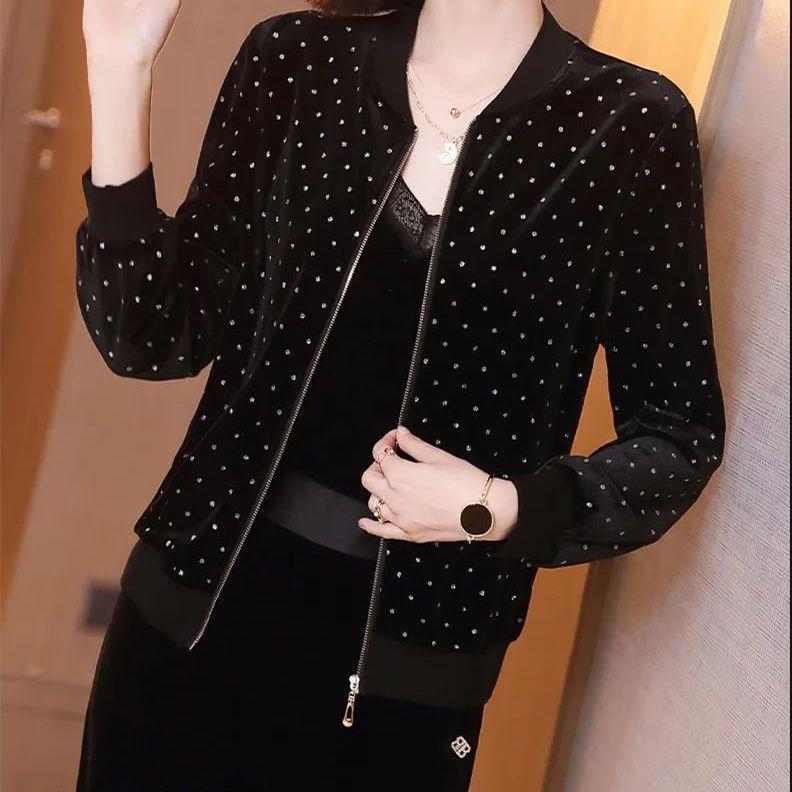Summer Sunscreen Clothing Women's Chiffon Short Zipper Jacket Women's Long-sleeved Spring and Autumn Thai Loose Cardigan Jacket