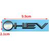 RE33Car 3D ABS HEV Logo Trunk Emblem Badge Decals Sticker For Toyota Camry 9th 2024 Highlander Granvia Sienna Avalon Accessories