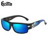 GCOTX Moda Urbana Chicano Hip Hop Occhiali da Sole Polarizzati West Coast Biker Estate