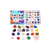 3D Christmas Advent Calendar Days Gemstone Surprise Box for Kids and Adults