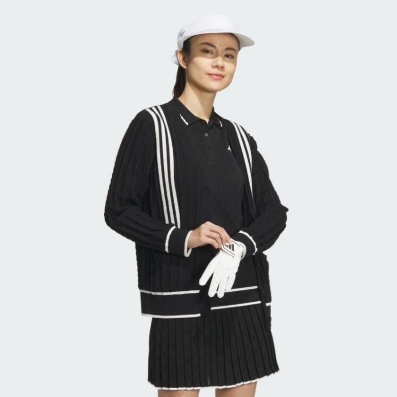Adidas Golf 2024 S S Women Golf Prime Knit Cardigan In6623