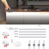 12V Handscan Bewegingssensor LED Bar Lamp Draadloze Touch Bediening Doordringend Hout Licht voor Keukenkastje Garderobekast Achtergrondverlichting