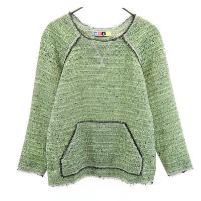 Made In Italy Long Sleeve Cut 38 Green System Women Used