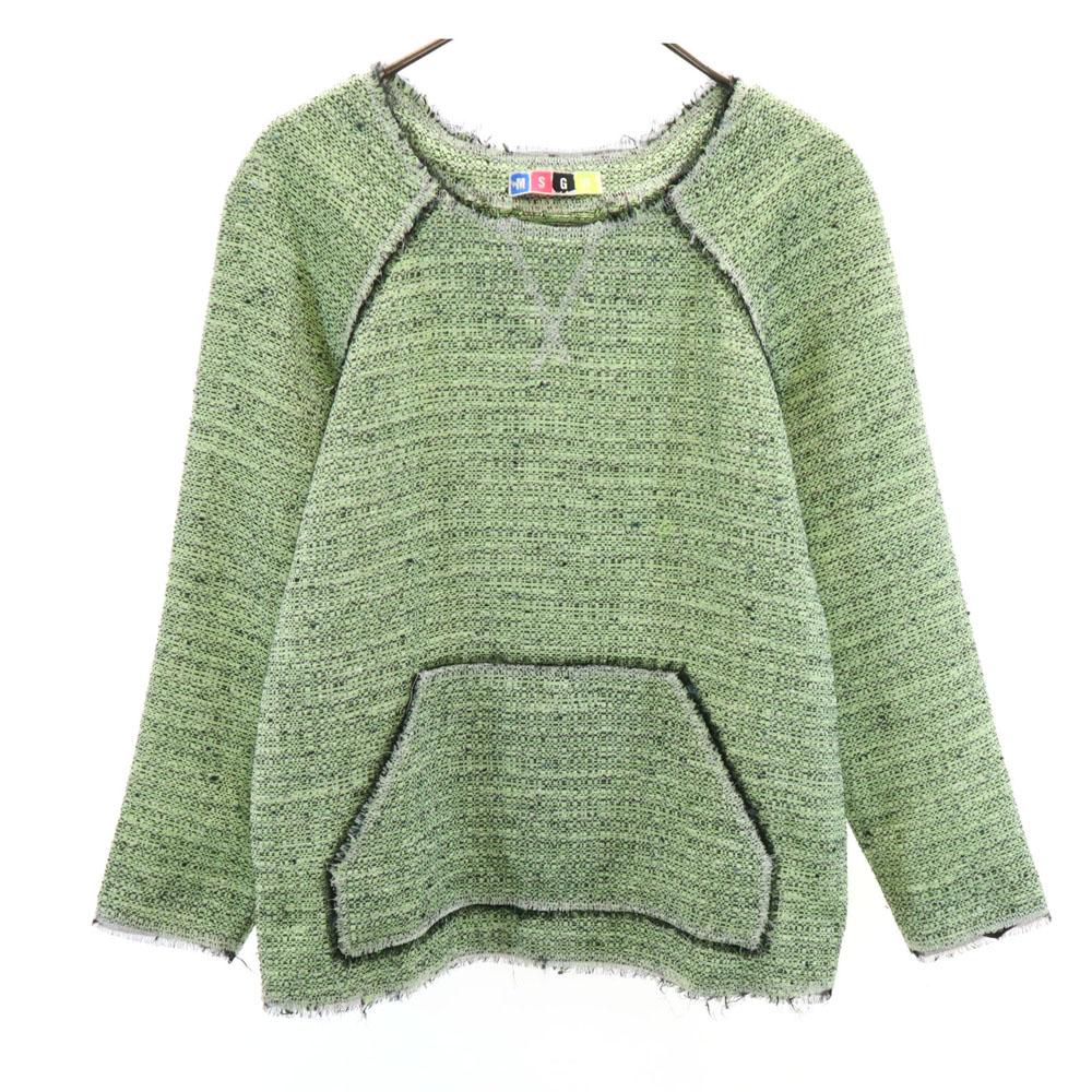 

MSGM сделано в Италии Длинный рукав Крой 38 Зеленая система Женщины Б/у