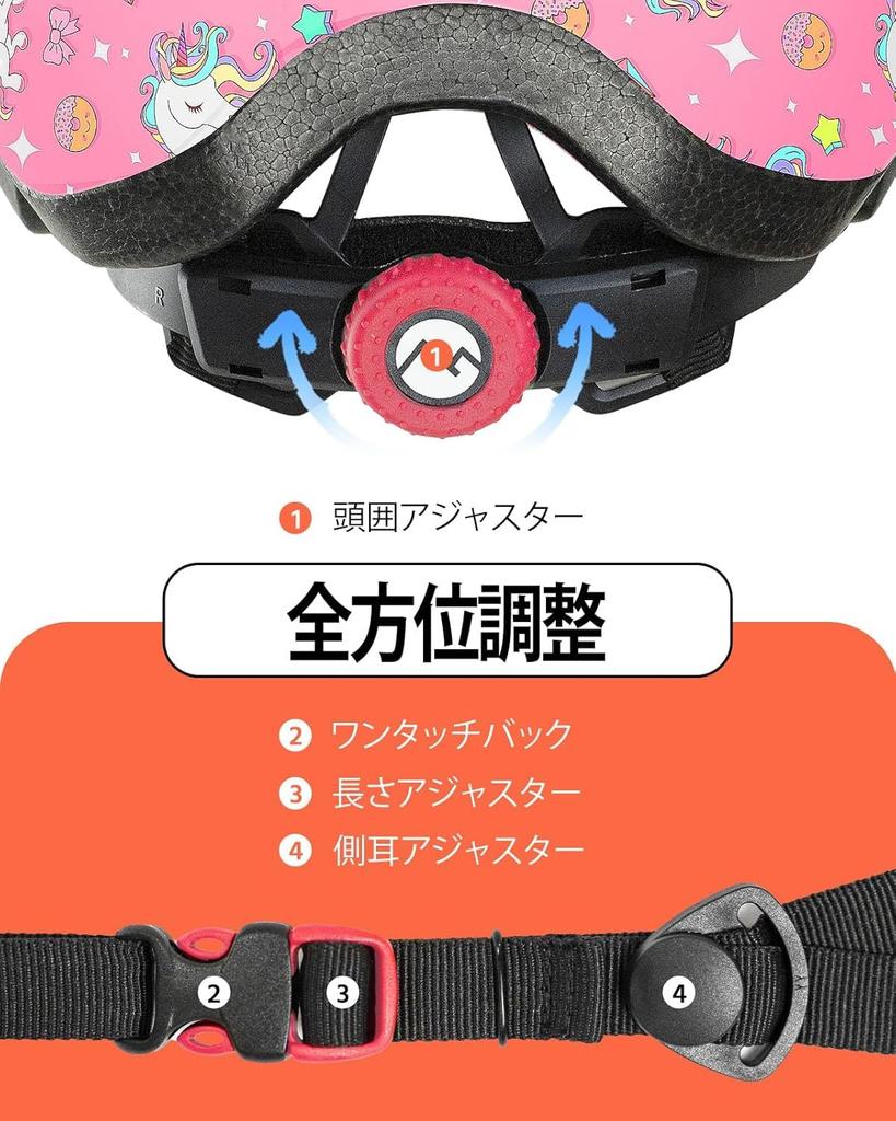 Helmet for year old ASTM CPSC for Cat XS 1/2/3 children, toddler/child, lightweight, & certified, safe, bicycles/scooters, Flower, (baby) 46-50cm