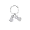 Personalized Keychain Custom Boy Girl Key Chain Family Mother Kid Child Gift For Woman Men Couple Stainless Steel Jewelry