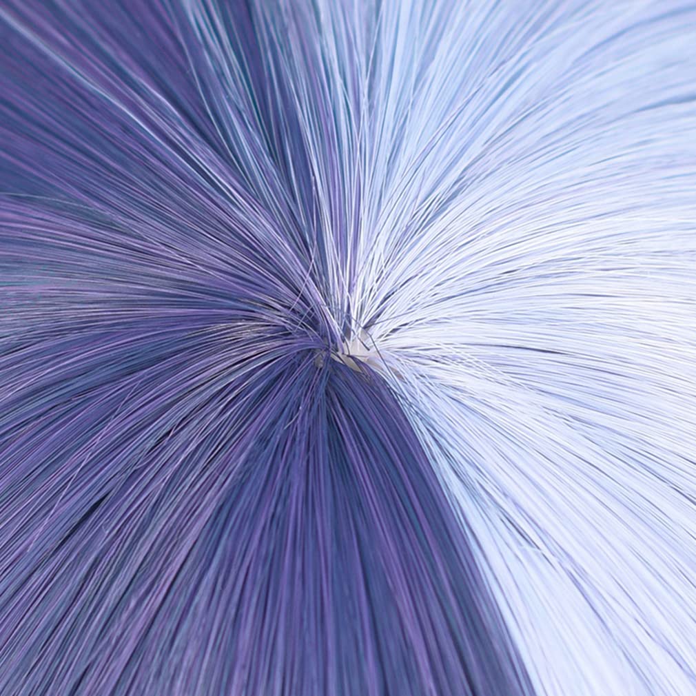 LAOBAO KAITO Kaito Disguise Wig Costume Accessory Cosplay Blue Wig Heat Resistant Party Halloween Costume School Festival Event cosplay wig (Aoyagi To