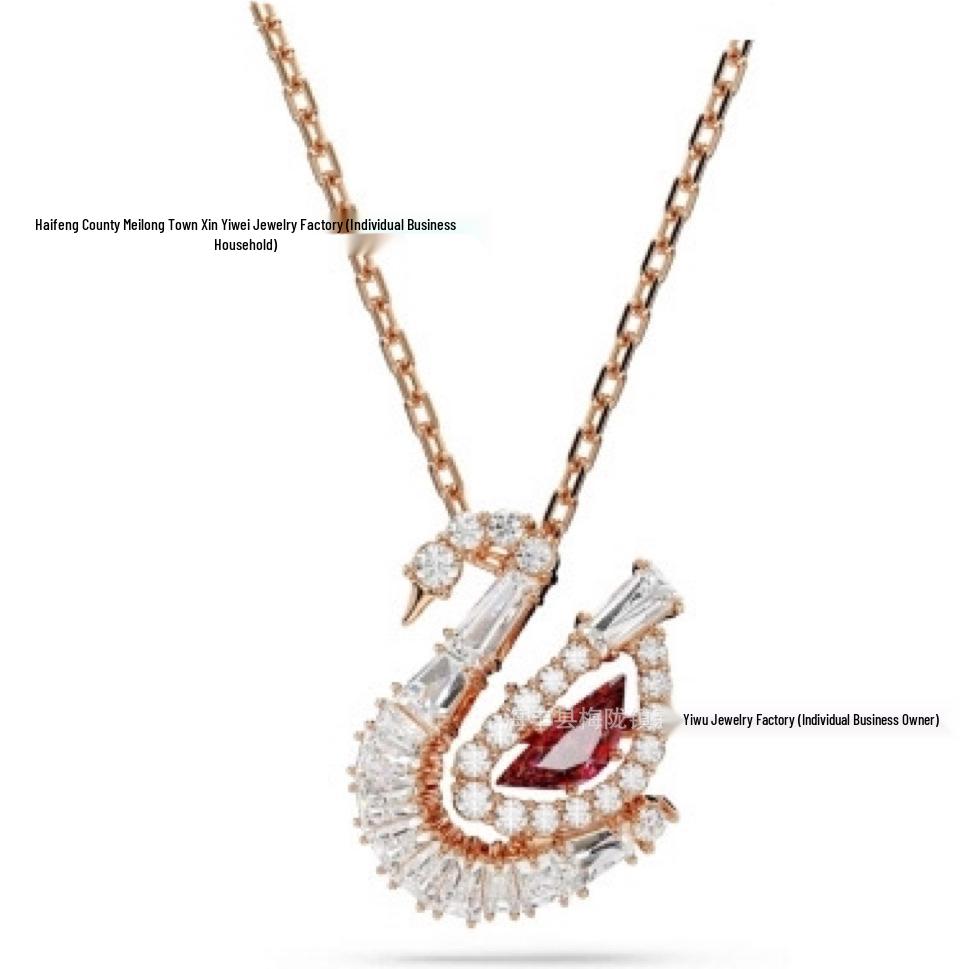 Okouzlující náhrdelník Labuťka - Elegantní dárek pro ni