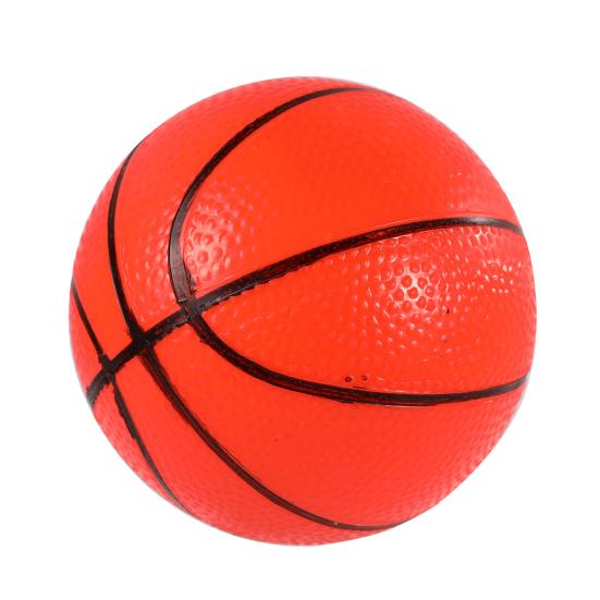 Trampoline Basketballkurv-tilbehør Innendørs Utendørs Trampoline Dobbel Kurvring med 4 Baller Pumpe Trampoline Basketballmål Spilltilbehør
