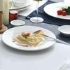 Zhuoyuan Ceramic White Round Dinner Plate
