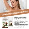 OCEAURA Antiperspirant Deodorant Stick Coconut Scent Fresh Dry Non-Sticky Daily Portable Underarm Care 