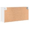 Shoe Cabinet with Shelf White 103 x 30 x 51 cm Engineered Wood