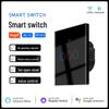 WiFi Smart Touch Switch with Alexa/Google Voice Control - Single/Zero Fire, Universal Home Remote