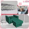 Alicja Sofa Bed with Storage Family Meb Bottle Green