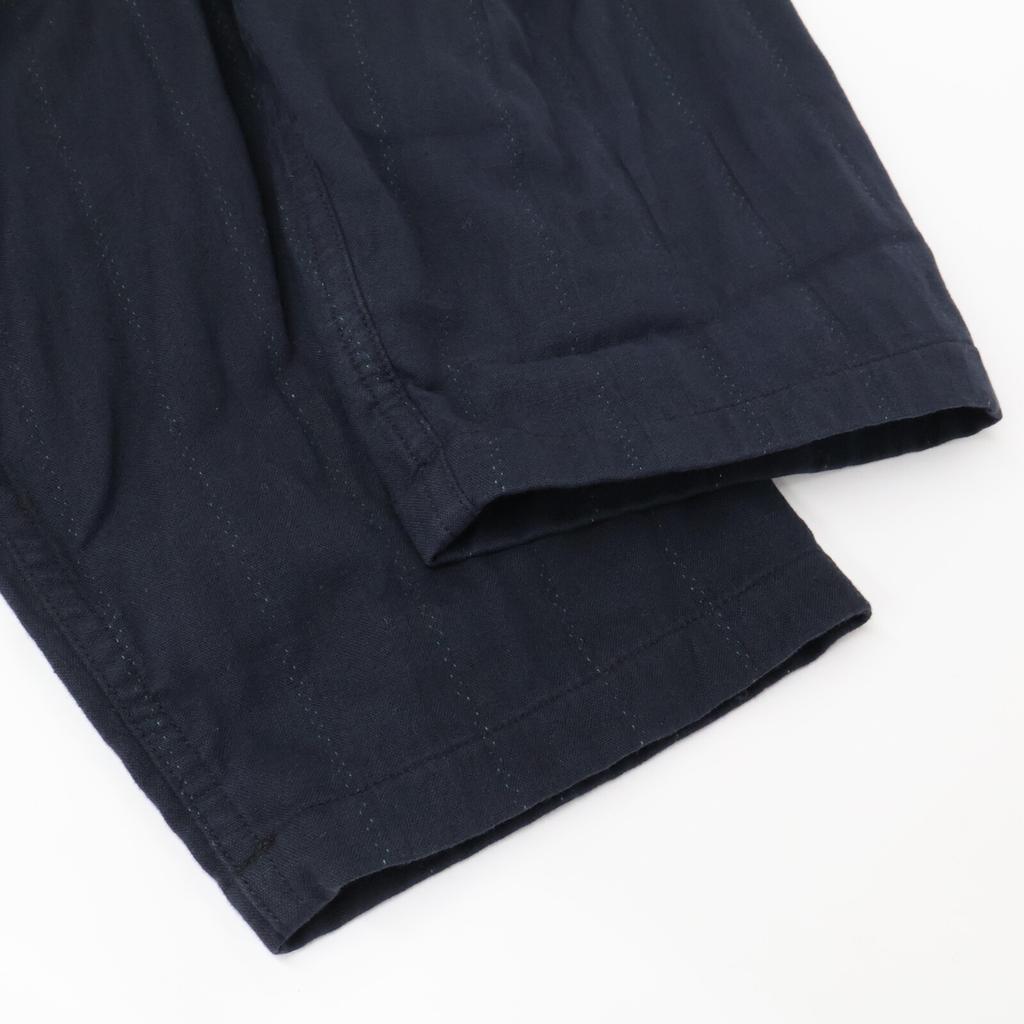 ISSEY MIYAKE [Sports] Navy x Green Cotton Shirt Jacket Jacket 9 Navy x greenUsed