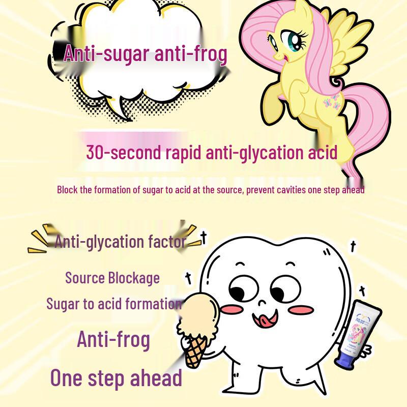 Leng Suan Ling Kids' Fluoride Toothpaste, Peach Flavor (2-6 Years)