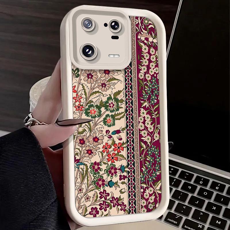 Tribal Carpet Printing Case for Xiaomi Mi 15 14 14T 13 13T 12 11 11T Lite POCO X7 X6 5G X5 X3 NFC F6 F5 M7 M6 Pro 4G Cover Funda