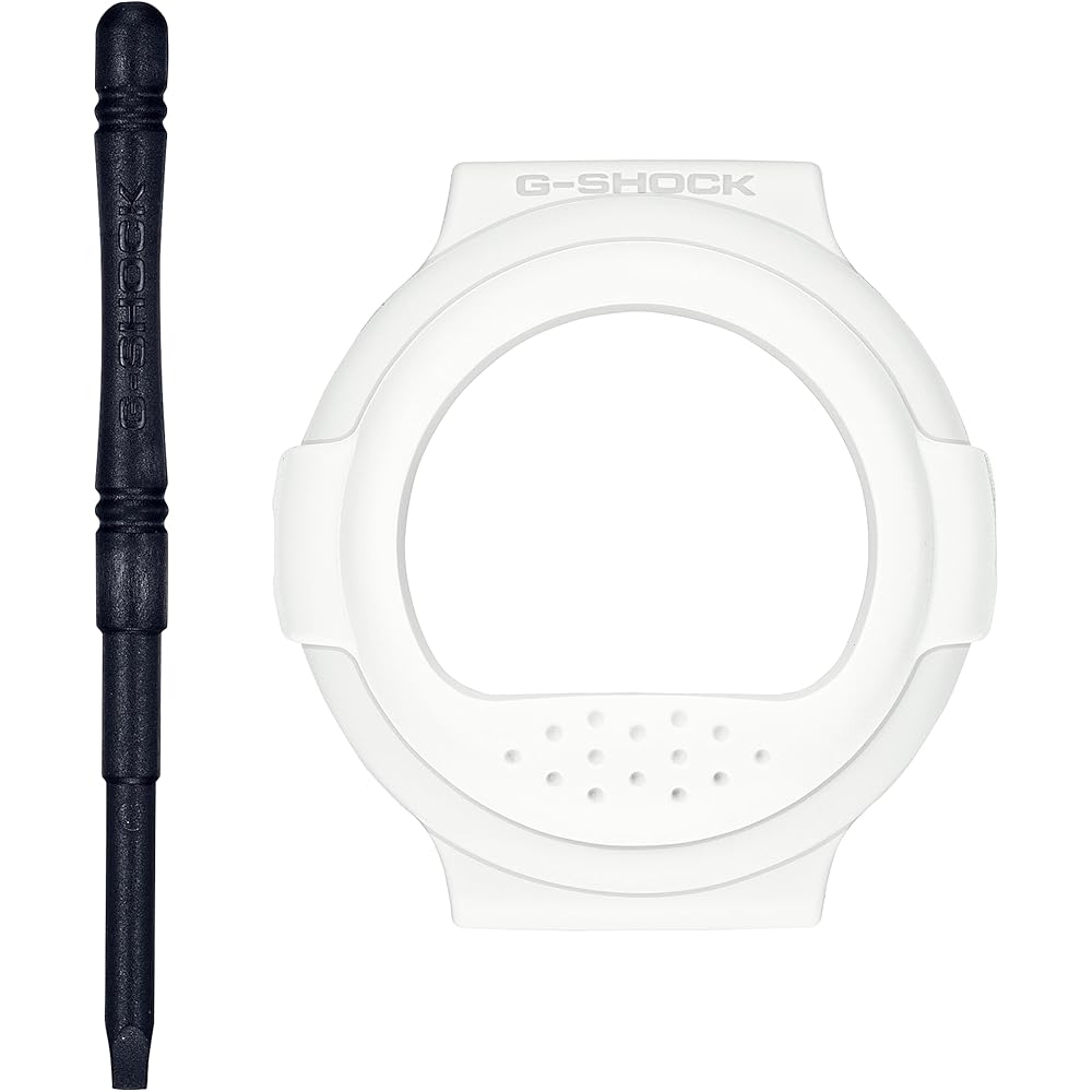 Casio G-Shock G-B001SF-7 Digital Watch White Resin Band Water Resistant