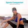 Lightweight Music Headband for Sports and Music (Heather Gray)