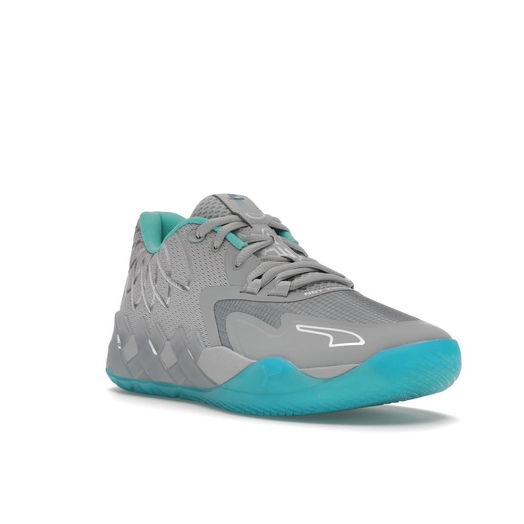 Puma MB.01 Lo UFO Unisex Sneakers Grey High-Rise Aqua-Green 377675-02