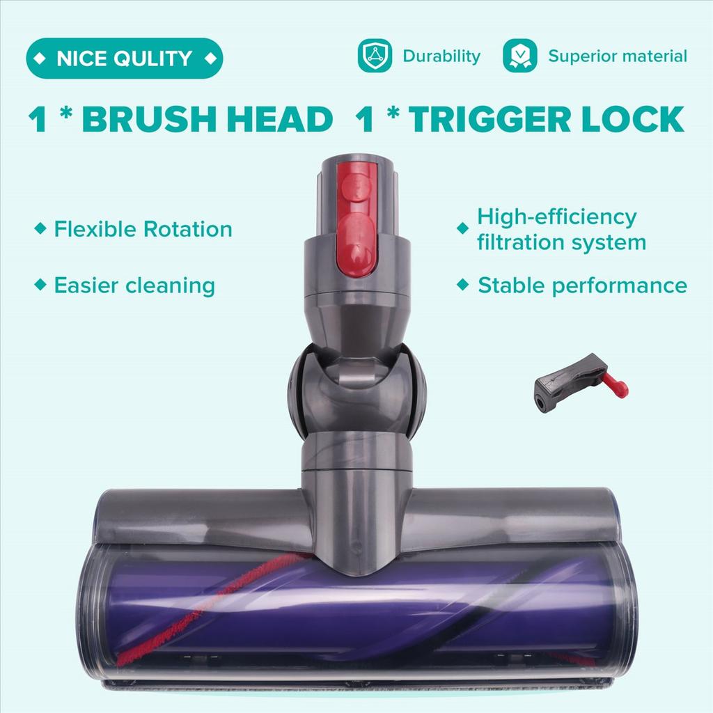 AT52 Head for Dyson V7 V8 V10 V11 V15 Vaccum Cleaner Floor Brush Head Replacement Parts