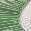 Waterproof Quilted Mattress Protector Cover, Fitted Sheet  Waterproof Mattress Cover Cotton Quilted Mattress Pad Topper