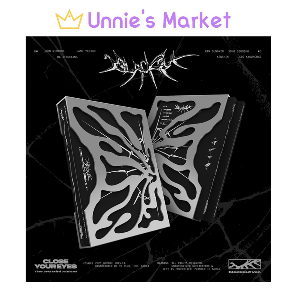 

ЗАКРОЙ ГЛАЗА [затемнение] (версия затемнения) / 3-й мини-альбом + подарок в подарок 1EA