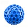 Sound Grinding Teeth Cleaning Honeycomb Ball Toy Interactive Self-hi Dog Toy Natural Rubber Pet Toy
