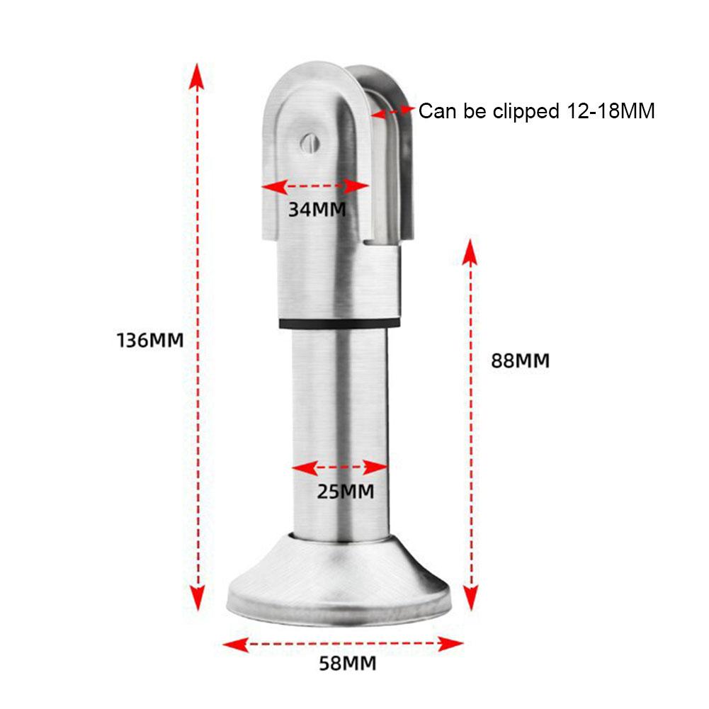Toilet Partition Door Hinge Public Toilet Partition Bracket Stainless Steel Hinge Partition Bracket Hook Door Lock Hardware Set