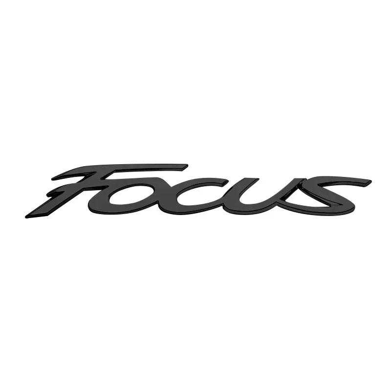 1ks 3D ABS Odznak Letter Car ocas Nálepka Emblém zadního kufru Dekorace pro Ford Focus Logo MK3 MK4 MK6 MK7 MK8 Autodoplňky