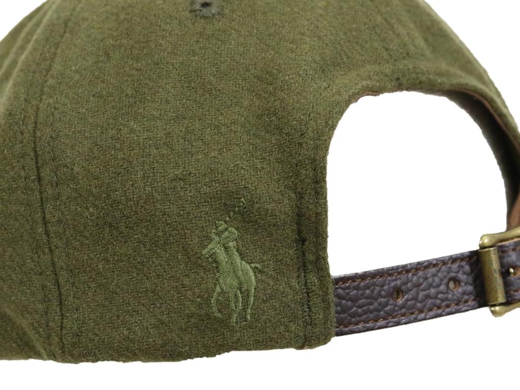 (POLO Ralph Lauren) POLO Ralph Lauren Herren Damen WollePolyester Kappe Hut Outdoor 01080247 GRÜN [Produkt]