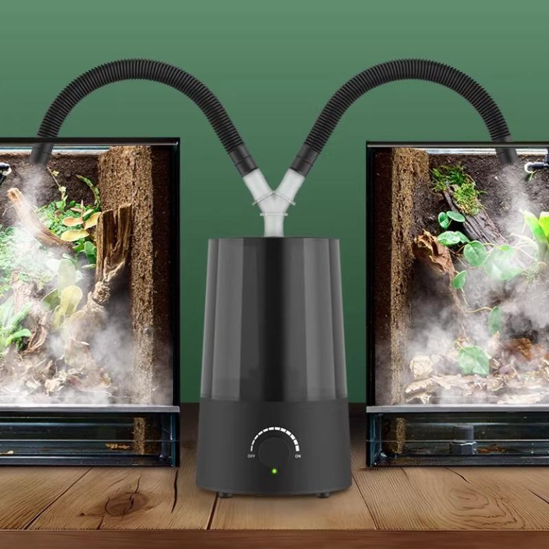 Reptile Humidifier Adjustable Mist Volume Silent Reptile Terrarium Humidifier Large Capacity Plant Humidifiers Home Humidifiers