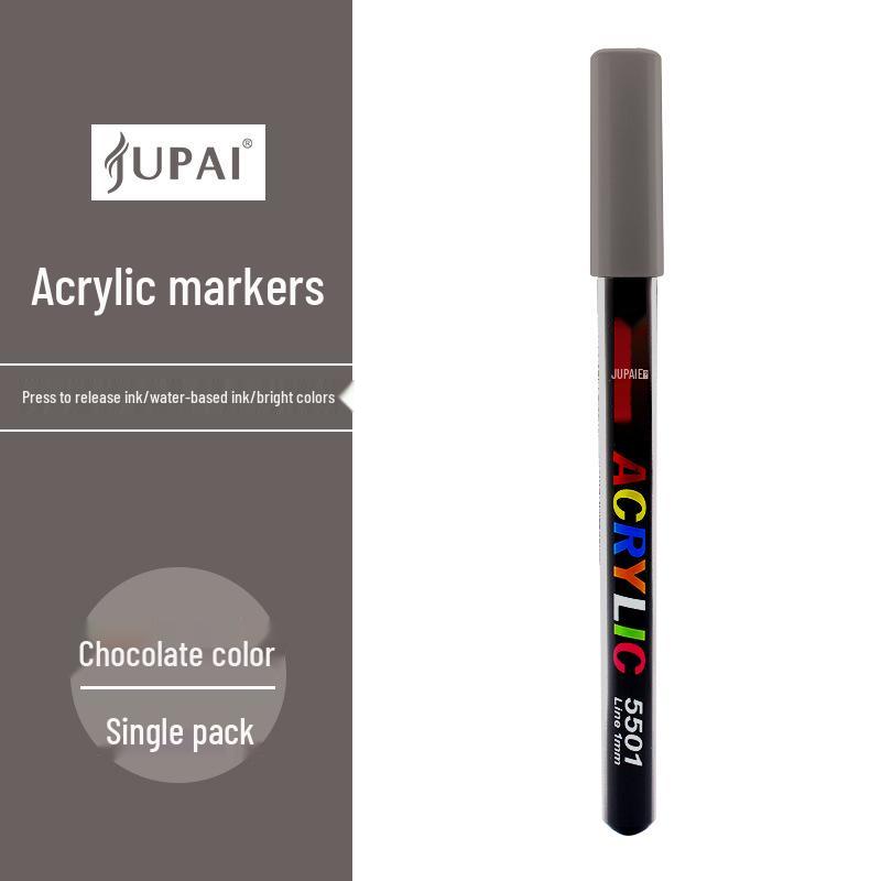 Pennarello acrilico gigante impilabile singolo per l'arte degli studenti, colore speciale non trasparente. Ideale per progetti con acquerelli e pittura.